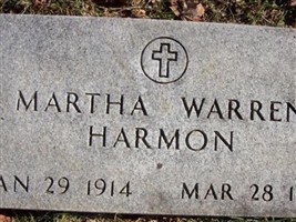 Martha Warren Harmon Martha Warren Harmon