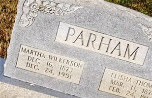 Martha Wilkerson Parham Martha Wilkerson Parham