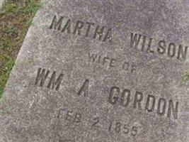 Martha Wilson Gordon