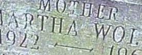 Martha Wolfe Koppenhaver Martha Wolfe Koppenhaver