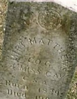 Martilius (Mert ) Matthews