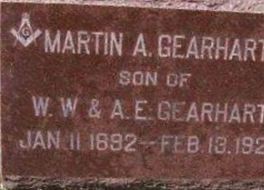 Martin A. Gearhart Martin A. Gearhart