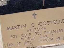 Martin C Costello