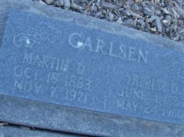Martin D Carlsen Martin D Carlsen