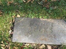 Martin E Beeks Martin E Beeks