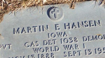 Martin E. Hansen Martin E. Hansen