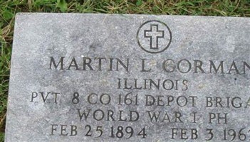 Martin L Gorman Martin L Gorman