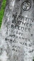 Martin Luther Reeder Martin Luther Reeder