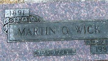 Martin O Wick