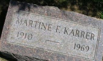 Martine F Karrer