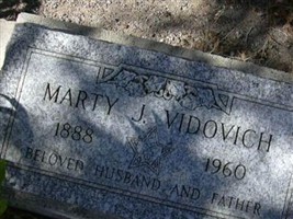 Marty J. Vidovich Marty J. Vidovich