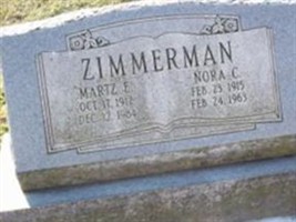 Martz E Zimmerman Martz E Zimmerman
