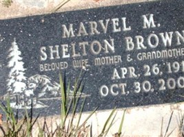 Marvel M Shelton Brown Marvel M Shelton Brown