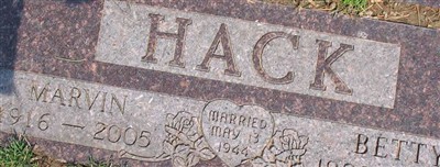 Marvin D. Hack Marvin D. Hack