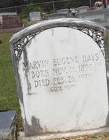 Marvin Eugene Hays