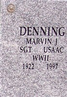 Marvin J Denning Marvin J Denning