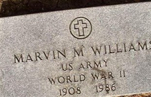 Marvin M. Williams Marvin M. Williams