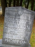 Mary A Barrett Kenyon Mary A Barrett Kenyon