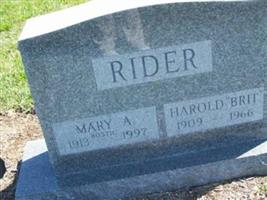 Mary A. Bostic Rider