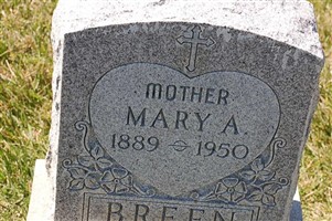 Mary A. Breen Mary A. Breen