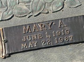 Mary A. Chase Mary A. Chase