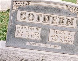 Mary A Cothern Mary A Cothern