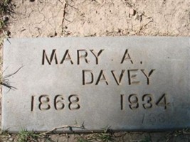 Mary A Davey