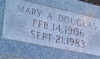 Mary A Douglas Mary A Douglas