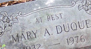 Mary A Duque