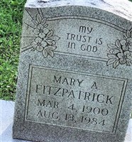 Mary A. Fitzpatrick Mary A. Fitzpatrick