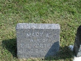 Mary A. Foster Mary A. Foster