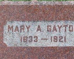 Mary A Gayton