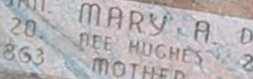 Mary A Hughes Dyer