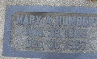 Mary A. Humbert Mary A. Humbert
