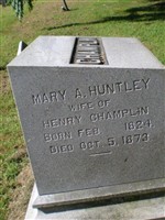 Mary A Huntley Champlin Mary A Huntley Champlin