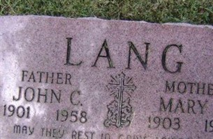 Mary A Lang Mary A Lang