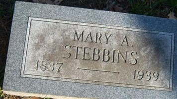 Mary A. LeRow Stebbins