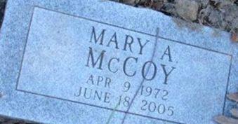 Mary A McCoy