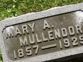 Mary A Mullendore Mary A Mullendore