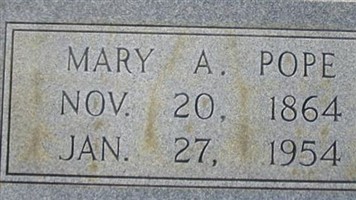 Mary A Pope Mary A Pope