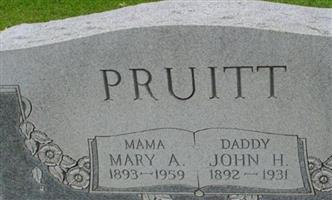 Mary A Pruitt