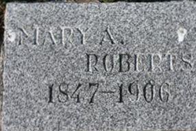 Mary A Roberts