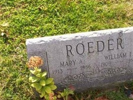 Mary A Roeder Mary A Roeder