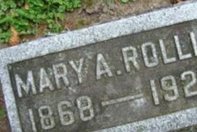 Mary A Rollin Mary A Rollin