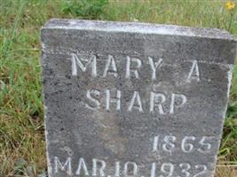 Mary A Sharp