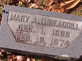 Mary A Threadgill Mary A Threadgill