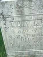 Mary A. Walsh Weatherwax Mary A. Walsh Weatherwax