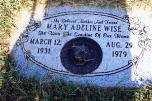 Mary Adeline Wise Mary Adeline Wise