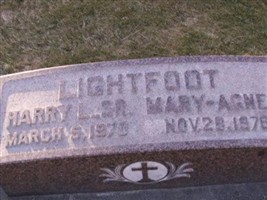 Mary-Agnes Lightfoot Mary-Agnes Lightfoot
