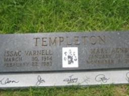 Mary Agnes Templeton